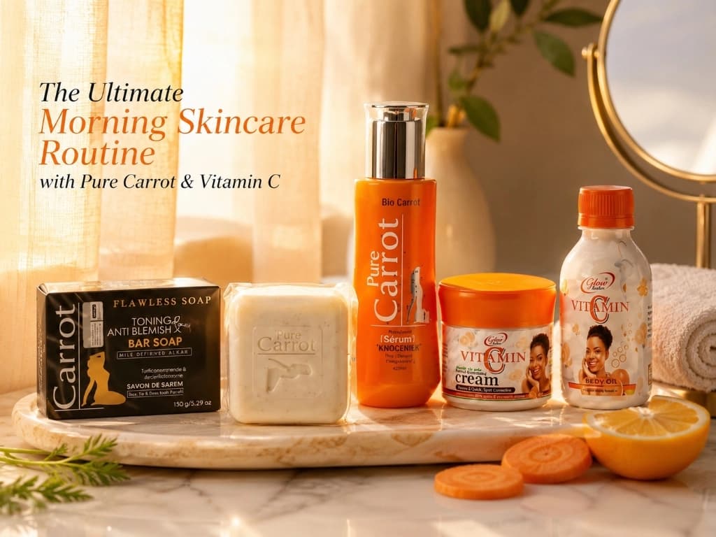 The Ultimate Morning Skincare Routine with Pure Carrot & Vitamin C